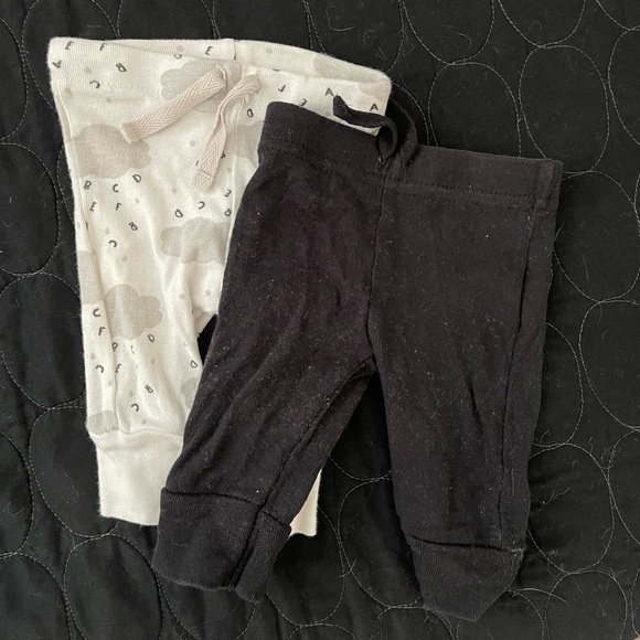Koala Kids Other - Cozy Kids' Black and white Bottoms Set newborn